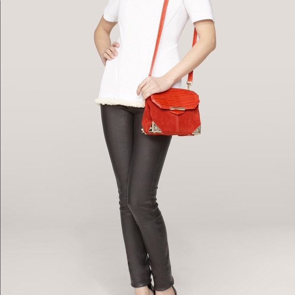 Alexander Wang Marion Cross Body in Red - Picture 4 of 7